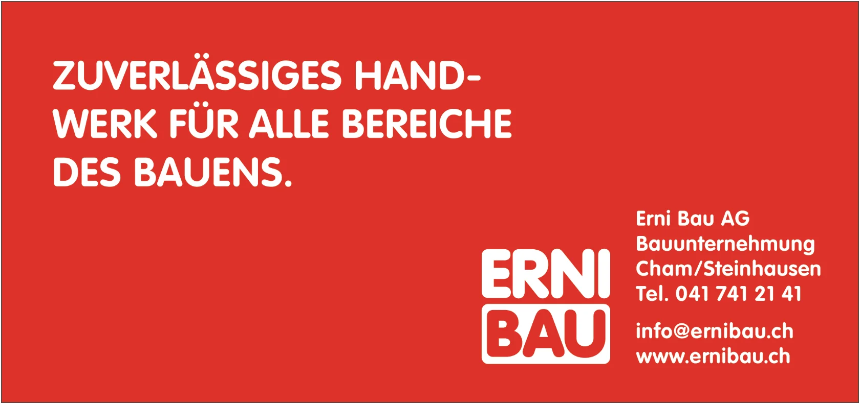 Inserat für den Festführer