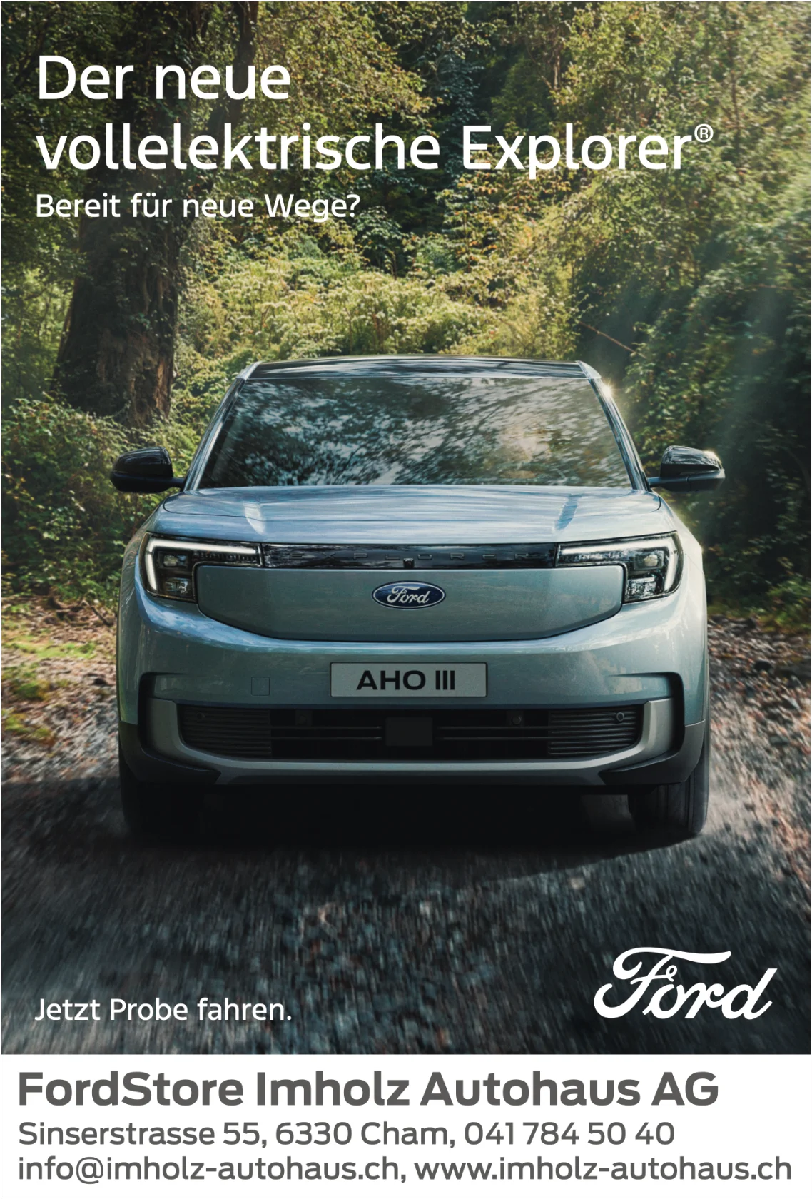 Inserat für den Festführer