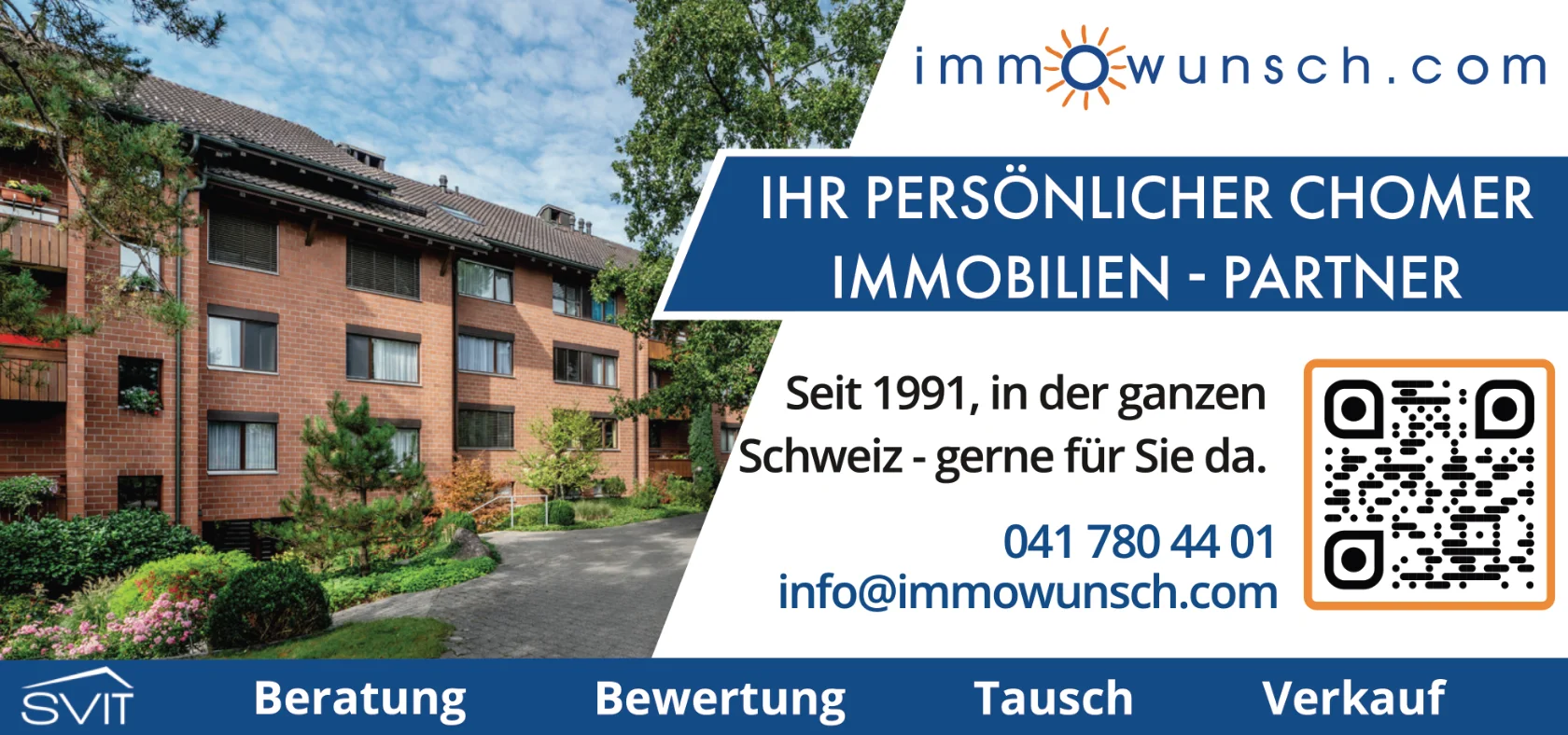 Inserat für den Festführer