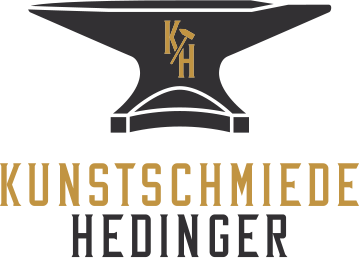 Logo Kunstschmiede und Metallbau Hedinger